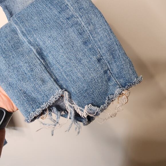 Madewell 9" High-Rise Skinny Jeans Seamed Step-Hem Edition Size 26 - Picture 5 of 10